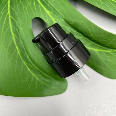 Bơm phân phối kem dưỡng da đen 24/400 AS Cap SS316 Spring bên ngoài 0,25ML / T