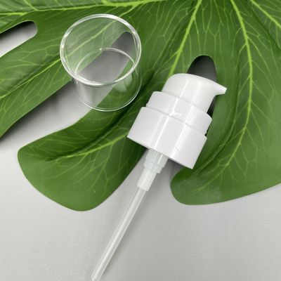 Máy bơm kem 0,25ML / T 24/400 White AS Clear Cap SS316 Spring bên ngoài