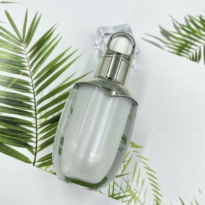 Hộp đựng tinh dầu 10ml Chai nhỏ giọt Acrylic Hình bầu dục Tường đôi