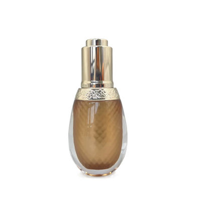 Champagne 10ml Chai tinh dầu nhỏ giọt Acrylic PP Vai tùy chỉnh