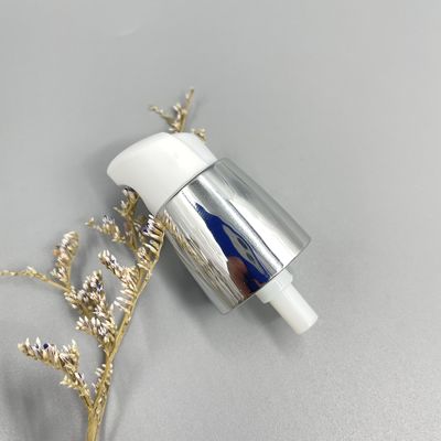 Bơm xử lý bằng nhựa bạc 0.2ML / T Kem dưỡng ẩm cho tay 20/410 Vỏ kim loại