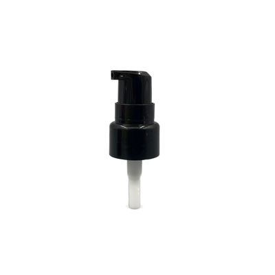 Máy bơm kem PP đen 20/410 304H Đóng êm 0,2ML / T với đầy đủ nắp rõ ràng