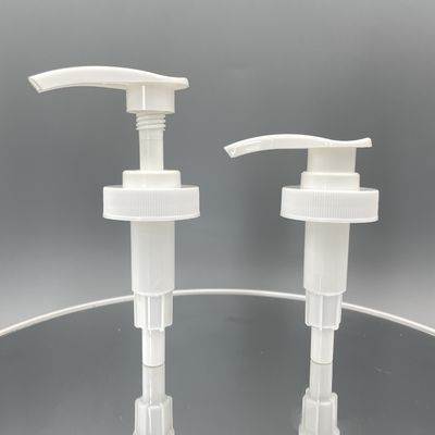 Bơm phân phối chai dầu gội đầu màu trắng 33/410 4.0ML Tỷ lệ xả 38/400