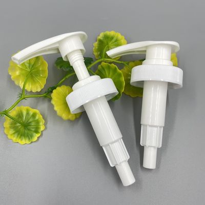 Bơm phân phối chai dầu gội đầu màu trắng 33/410 4.0ML Tỷ lệ xả 38/400