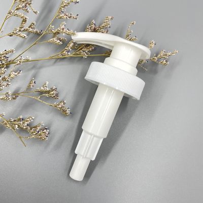 Bơm phân phối chai dầu gội đầu màu trắng 33/410 4.0ML Tỷ lệ xả 38/400
