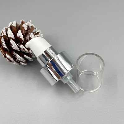 Máy bơm kem dưỡng da có thể tái chế 24/410 0,5ml Liều lượng Ống lớn SS316 Spring