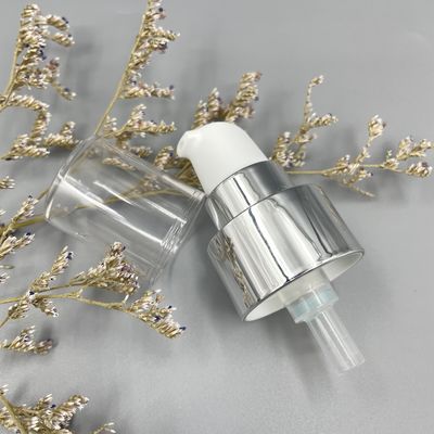 Máy bơm kem dưỡng da có thể tái chế 24/410 0,5ml Liều lượng Ống lớn SS316 Spring