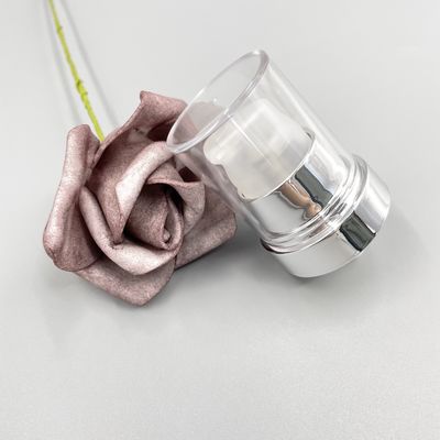 Bộ phân phối kem nền dạng lỏng 304H Mùa xuân 0,3ml Liều lượng 24/410 Vỏ bạc