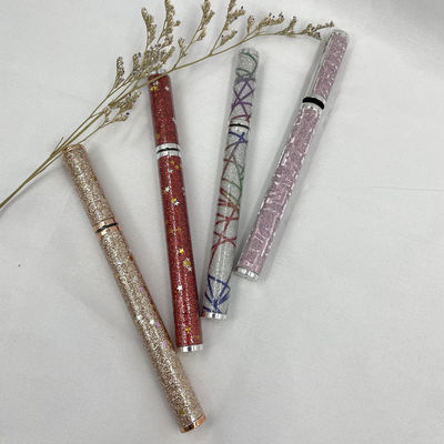 Thép 304 rỗng Bút mỹ phẩm Thiết kế bằng da Loại sang trọng Bút kẻ mắt Keo bút