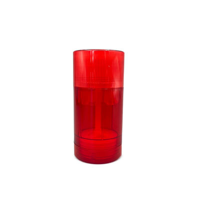 Hộp đựng thanh khử mùi tùy chỉnh 75g màu đỏ Hình tròn AS có in