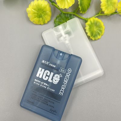 Liều dùng 0,06ML Bình xịt thẻ tín dụng 20ML Nước rửa tay kháng khuẩn 304H
