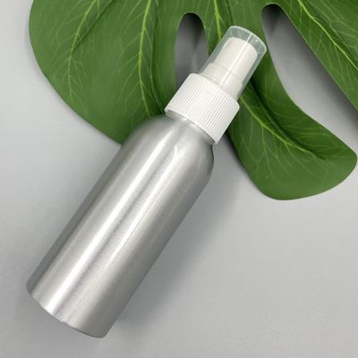 Hộp đựng mỹ phẩm bằng nhôm 3.52oz Đường kính phun 40mm Cổ 24mm Tròn vai