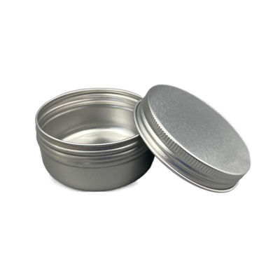 50g lọ nhôm thiếc 28 * 56mm chống hóa chất để chăm sóc da mỹ phẩm