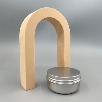 50g lọ nhôm thiếc 28 * 56mm chống hóa chất để chăm sóc da mỹ phẩm
