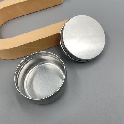 50g lọ nhôm thiếc 28 * 56mm chống hóa chất để chăm sóc da mỹ phẩm