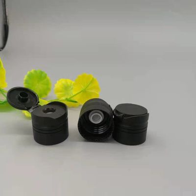 Đĩa vít nhựa màu đen Matt Top Flip Cap 24/410 Van silicone 9.5mm