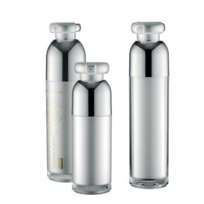 Chai bơm mỹ phẩm sang trọng Double Wall Hộp đựng nhỏ 15ml ABS có kẹp