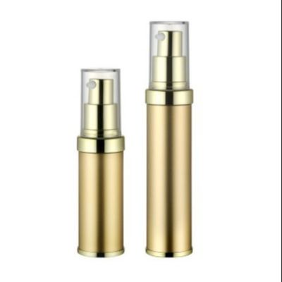 20ml Chai bơm không khí bằng vàng một bức tường bằng chứng UV có thể bơm lại In offset