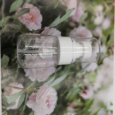 Luxury Clear Empty Upg Chai Petg 30ml Máy phun siêu mịn Màu trắng