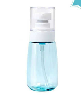 Chăm sóc cá nhân Màu xanh lam trong suốt 60ml Chai Petg Chai siêu mịn