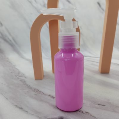 Bộ du lịch Dòng sản phẩm Chăm sóc da 75ml Chai bơm cho thú cưng Màu hồng Tím nhạt Màu xanh lá cây Ánh sáng Xanh lam