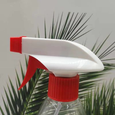304h Lò xo 28/400 Máy phun kích hoạt bằng nhựa Lớn Mở rộng Kiểu cách Shroud Tay bấm