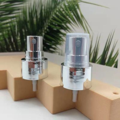 Mạ bạc sáng bóng Đóng cửa Máy phun sương mù tốt 24/410 cho nước hoa