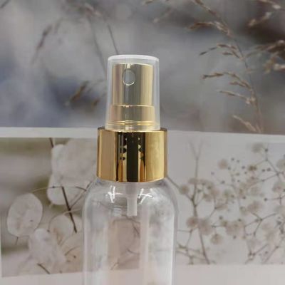 Mạ vàng hồng Đóng cửa 24/410 Máy bơm nước hoa Bộ truyền động nhôm 304 Mùa xuân