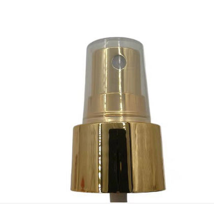 Mạ vàng hồng Đóng cửa 24/410 Máy bơm nước hoa Bộ truyền động nhôm 304 Mùa xuân