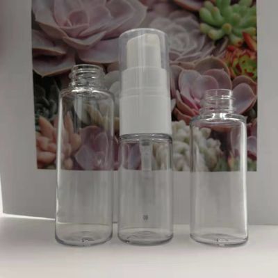 Tròn 30ml 1,06oz Cổ chai 20mm Bình xịt cho thú cưng Tường dày Màu trong
