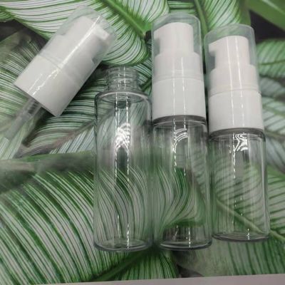Tròn 30ml 1,06oz Cổ chai 20mm Bình xịt cho thú cưng Tường dày Màu trong