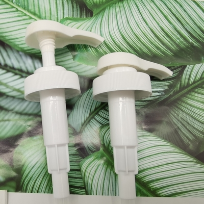 Máy bơm phân phối nước hoa hồng đầu ra 4.0cc Màu trắng 38/400 để tắm và rửa cơ thể