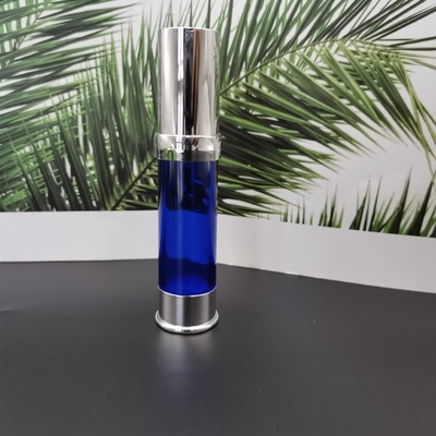 Bộ truyền động kem dưỡng da 15ml, 20ml, 30ml kim loại hóa cho kem dưỡng da Chai nhựa không có khí