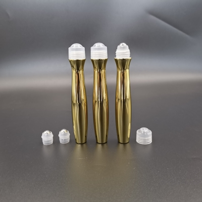 Chai kem mắt 15ml Lăn trên một quả bóng Màu vàng thép không gỉ 304