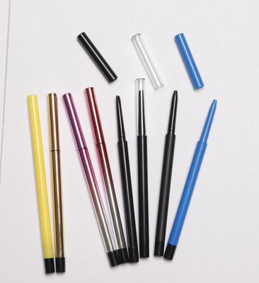 Dung tích chiết rót 0,08g Chì kẻ lông mày rỗng Kiểu dáng mỏng Chiều cao 123mm Đường kính 6mm Hộp đựng đồ trang điểm bằng nhựa