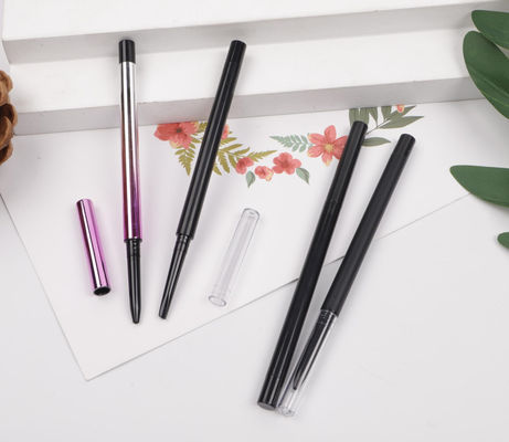 Chì kẻ mày có thể thu vào đầu tròn Thân mỏng Màu đen Màu rắn