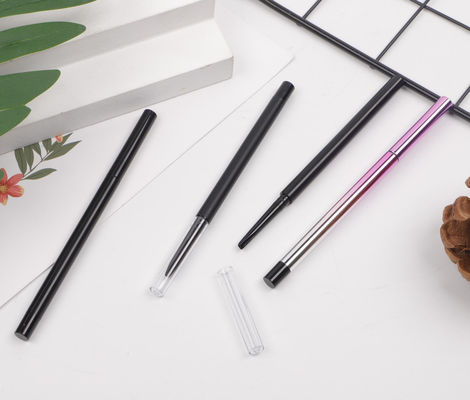 Chì kẻ mày có thể thu vào đầu tròn Thân mỏng Màu đen Màu rắn