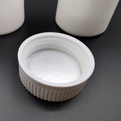 Chai hdpe trắng 120cc dành cho trẻ em Nắp đậy bằng chứng đẩy xuống và xoay để mở