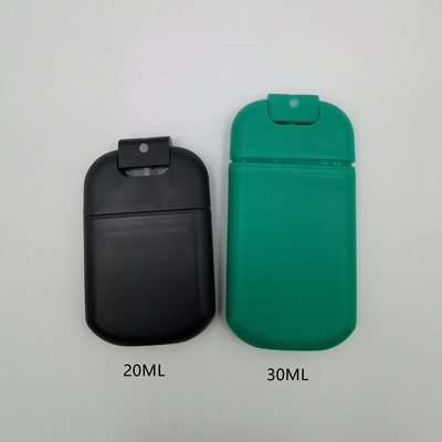 Refill Card Chai Sprayer 20ml 30ml Với Dây buộc Silicone Nắp thiết kế vai tròn