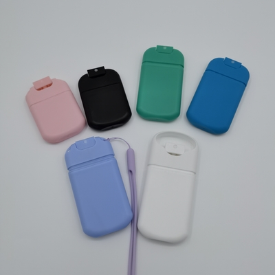 Refill Card Chai Sprayer 20ml 30ml Với Dây buộc Silicone Nắp thiết kế vai tròn