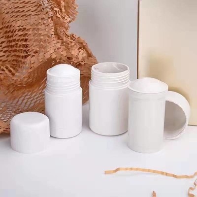 30g 50g Hình tròn Chất liệu PCR Hộp đựng thanh khử mùi có thể nạp lại bằng nhựa