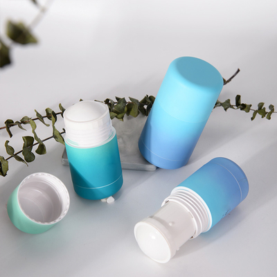 30g 50g Hình tròn Chất liệu PCR Hộp đựng thanh khử mùi có thể nạp lại bằng nhựa
