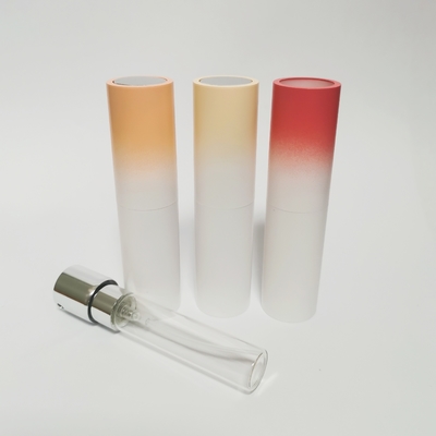 8ML Vỏ ABS Gradient Màu Chai Nước hoa Chai bên trong Chai thủy tinh