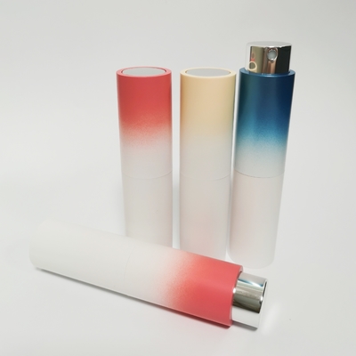 8ML Vỏ ABS Gradient Màu Chai Nước hoa Chai bên trong Chai thủy tinh