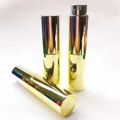 10ML UV Metalized Gradient Màu vàng Màu sắc tùy chỉnh Nước hoa Bình xịt Nước hoa Chăm sóc Cá nhân