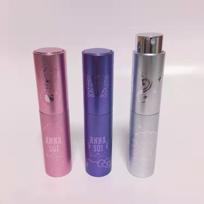 Chai xịt nước hoa dạng vặn nổi 10ML Vỏ nhôm Refill Thiết kế sang trọng