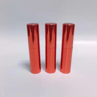 Vỏ nhôm 10ML Màu đỏ Chai nước hoa có thể nạp lại Bình xịt nước hoa Máy xịt bỏ túi mini