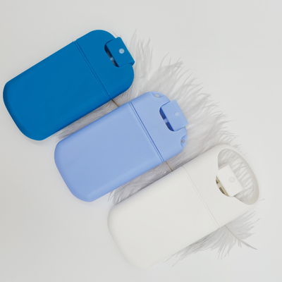 Refill Card Chai Sprayer 20ml 30ml Với Dây buộc Silicone Nắp thiết kế vai tròn