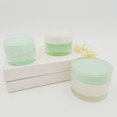 Hũ mỹ phẩm 15g 30g 50g hũ kem acrylic rỗng hình tròn Kem dưỡng da mặt để chăm sóc da