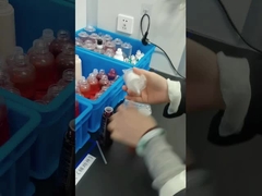 33/410 Máy bơm tẩy sơn móng tay Clear Cap NBR / PE Piston